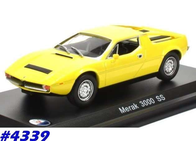 Maserati Merak 3000 ss 1976 1/43 NEW+showcased  #4339 instant wheels