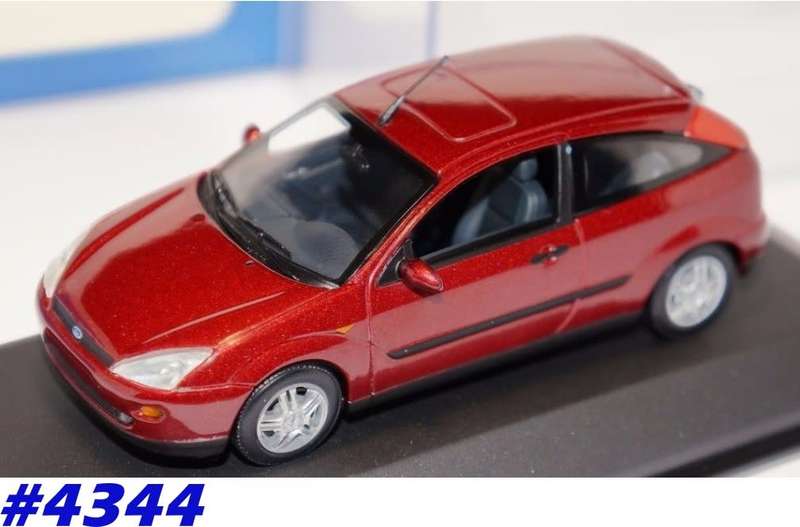 Ford Focus Mk.I 1998 1/43 Minichamps NEW+boxed  #4344 instant wheels