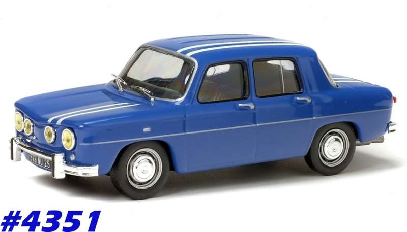 Renault 8 Gordini 1300 1966 blue 1/43 IXO NEW+boxed  #4351 instant wheels