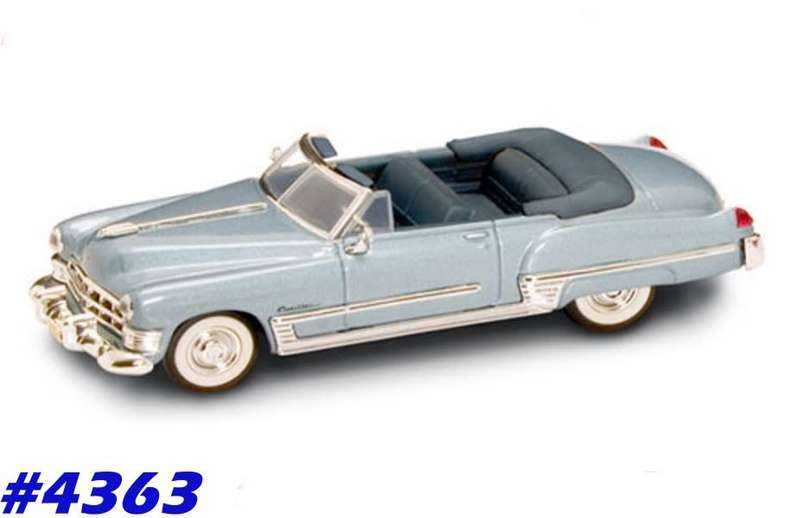 Cadillac Coupe de Ville Convertible 1949 lt.blue 1/43 RoadSignature NEW+boxed  #4363 instant wheels