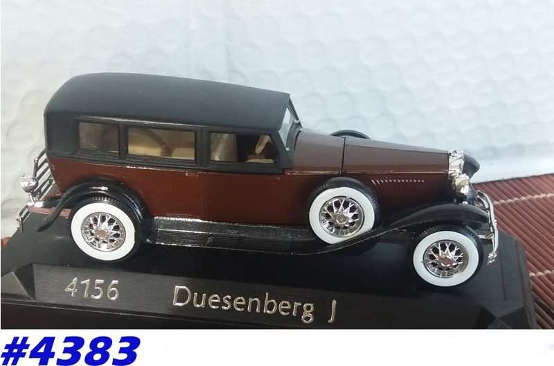 Duesenberg J Limousine 1930 maroon+black 1/43 Solido NEW+boxed   #4383 instant wheels