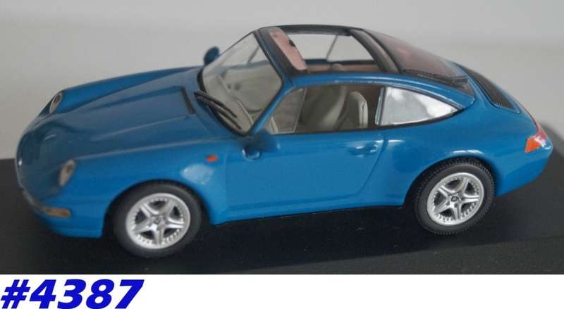 Porsche 911 Targa 993 1995 1/43 Minichamps NEW+boxed   #4387 instant wheels
