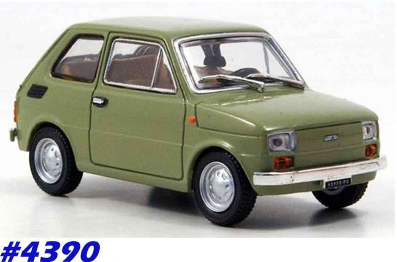 Fiat 126 1972 green 1/43 Starline NEW+boxed   #4390 instant wheels