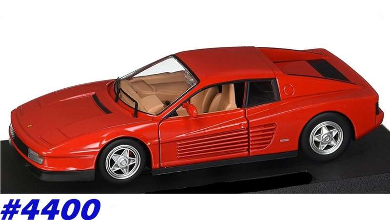 Ferrari 512TR 1984 Shell Collezione 1/43 Maisto NEW+boxed   #4400 instant wheels
