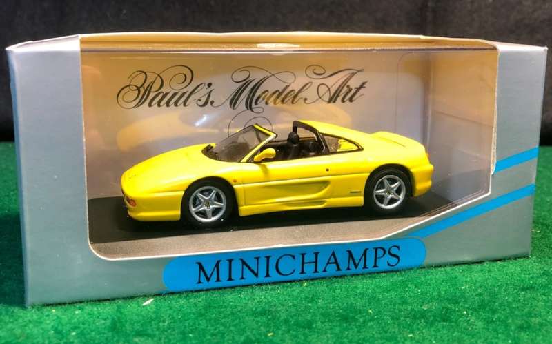Ferrari F 355 Targa 1994 1/43 Minichamps NEW+boxed  #4415 instant wheels