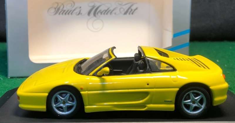 Ferrari F 355 Targa 1994 1/43 Minichamps NEW+boxed  #4415 instant wheels