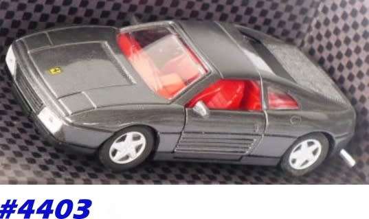 Ferrari 348TS 1989 Shell Collezione grey 1/43 Maisto NEW+boxed   #4403 instant wheels