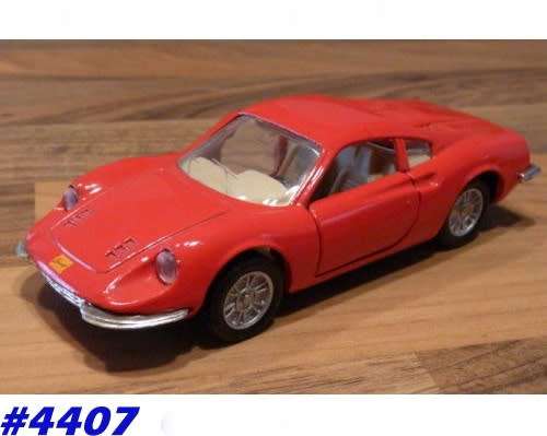 Ferrari Dino 1968 Shell Collezione red 1/43 Maisto NEW+boxed #4407 instant wheels