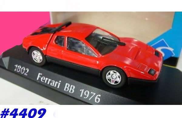 Ferrari BB 1976 1/43 SOLIDO NEW+orig. showcased #4409 instant wheels