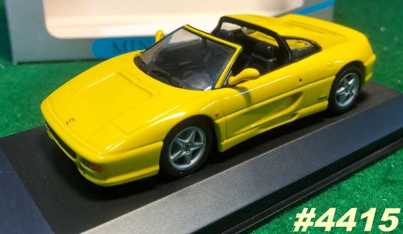 Ferrari F 355 Targa 1994 1/43 Minichamps NEW+boxed  #4415 instant wheels