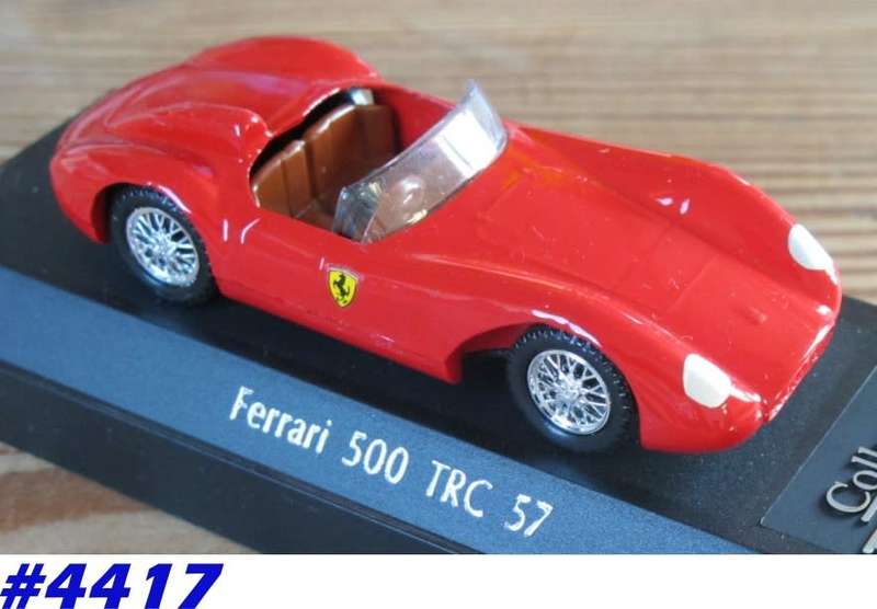 Ferrari 500 TRC 1957 1/43 Solido NEW+orig. showcase #4417 instant wheels