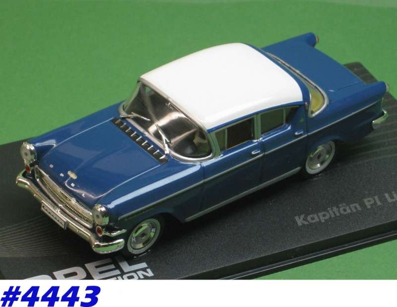Opel Kapitaen P1 1959-1960 white 1/43 IXO NEW+boxed   #4443 instant wheels