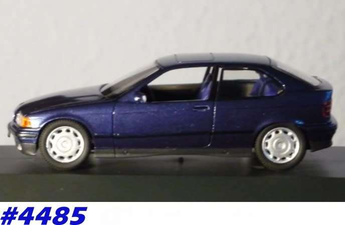 BMW 316/E36 Compact Coupe 1998 blue-met 1/43 Schuco NEW+showcased  #4485 instant wheels