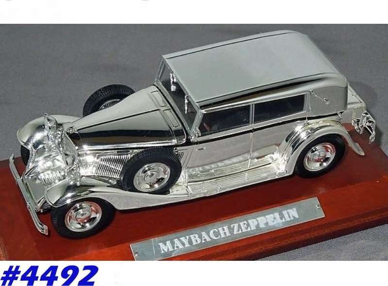 Maybach Zeppelin 1928 TheSilverCarCollection 1/43 IXO NEW+boxed  #4492 instant wheels