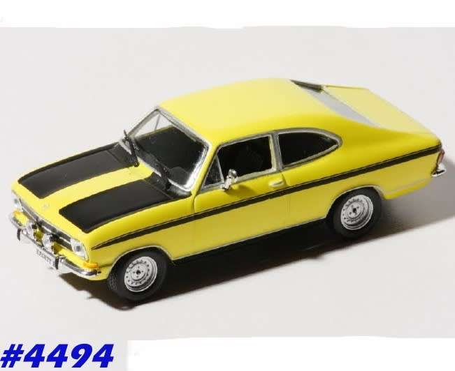 Opel Kadett B Coupe 1965/73 yellow 1/43 IXO NEW+boxed  #4494 instant wheels