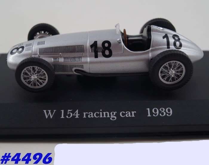 Mercedes-Benz W154 SILVER ARROW #18 1939 1/43 Vitesse NEW+boxed  #4496 instant wheels