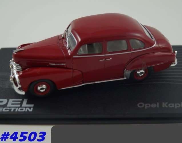 Opel Kapitaen `51 1951/53 red 1/43 IXO NEW+boxed  #4503 instant wheels