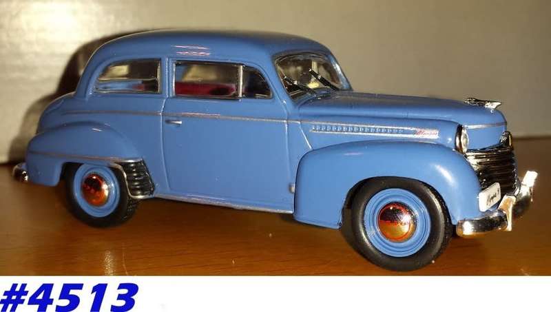 Opel Olympia 1951 blue 1/43 IXO NEW+showcased  #4513 instant wheels