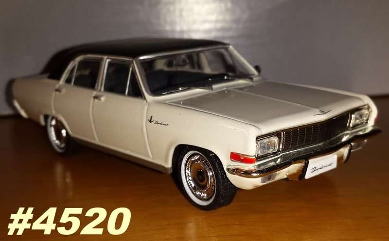 Opel Diplomat A V8 Limousine 1964 white 1/43 IXO NEW+showcased  #4520 instant wheels