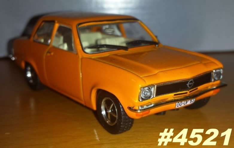 Opel Ascona A 1970 orange IXO NEW+showcased  #4521 instant wheels