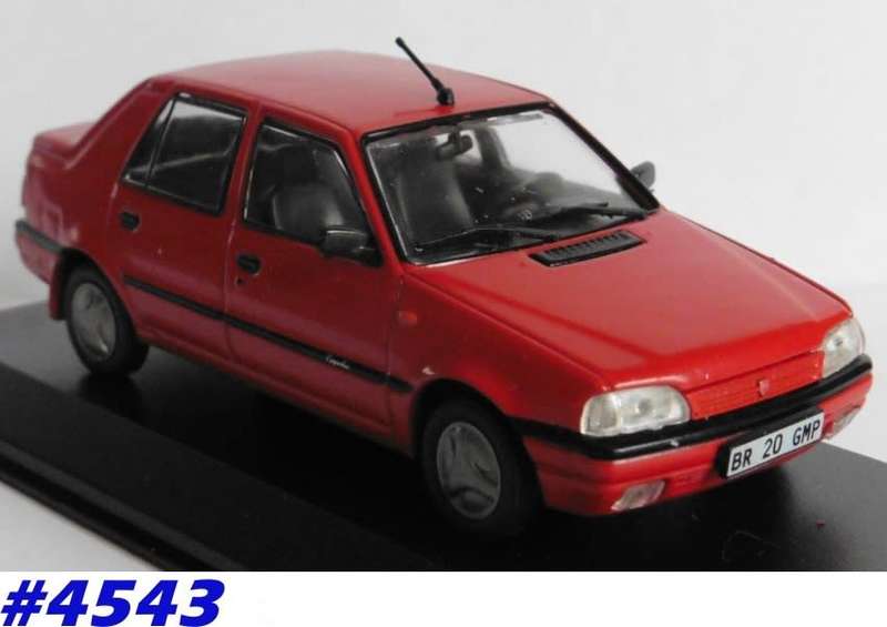 Dacia Renault Supernova 2003 red 1/43 IXO NEWinBlister  #4543 instant wheels