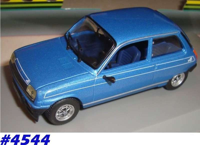 Renault 5 Alpine 1976 blue-met 1/18 GTI-Cllctn/IXO NEW+boxed  #4544 instant wheels