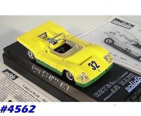 Ligier LS3 Depailler #32 yellow 1/43 Solido NEW   #4562 instant wheels