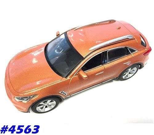 Infinity FX 2009 bronze-copper 1/43 IXO NEWinBlister  #4563 instant wheels