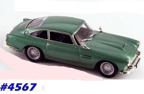 Aston Martin DB4 green-met 1960 1/43 IXO NEWinBLISTER  #4567 instant wheels