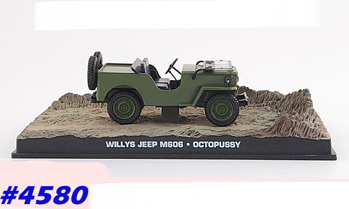 Willys Jeep 1983 M 606 JBond Octopussy 1/43 IXO NEWinBlister   #4580 instant wheels
