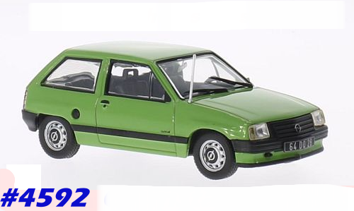 Opel Corsa green 1982 1/43 IXO NEWinBlister  #4592 instant wheels