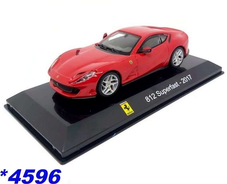 Ferrari 812 Superfast (FE021A) 2017 red 1:43 IXO-Altaya NEW+boxed *4596 instant wheels