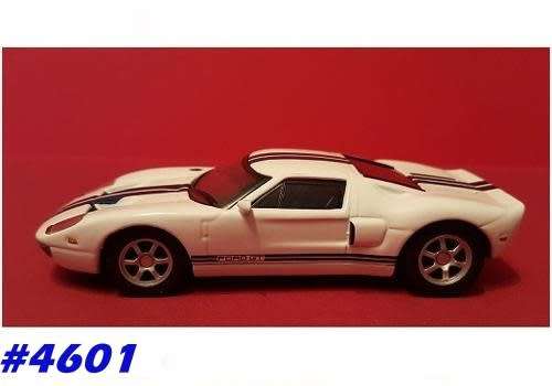 Ford GT40 2005 white/blue stripes 1/43 IXO NEWinBlister  #4601 instant wheels
