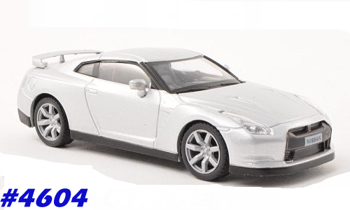 Nissan GT-R white 2008 1/43 IXO NEW+boxed  #4604 instant wheels