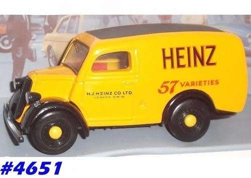Ford E 83 Van 1950 Heinz 1/43 Dinky DY9-B NEW+boxed   #4651 instant wheels