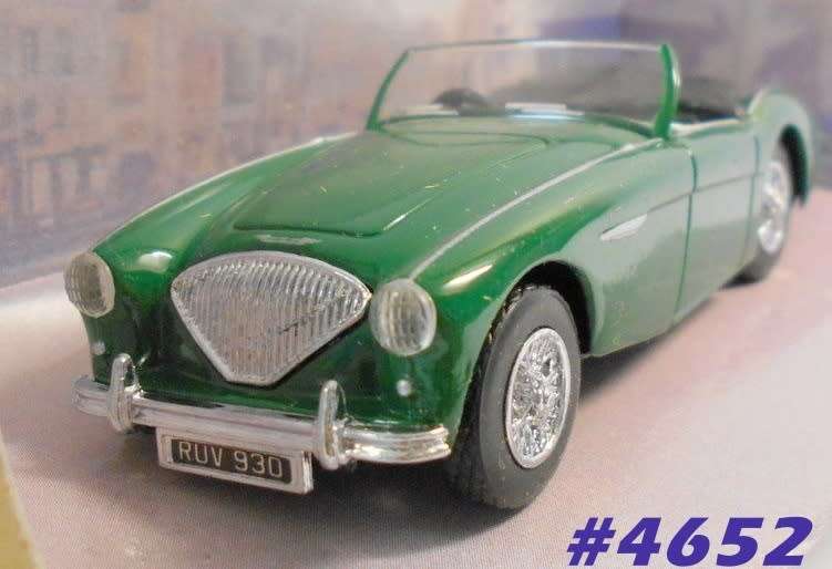 Austin Healey 100 BN2 1956 1/43 Dinky NEW+boxed  #4652 instant wheels