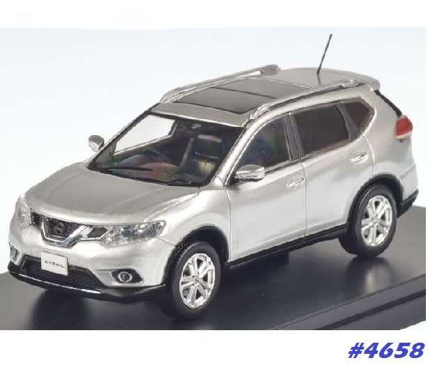 Nissan X-Trail 2014 silver 1/43 PremiumX NEW+boxed  #4658 instant wheels
