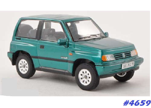 Suzuki Vitara 1992 green-met 1/43 Triple-9 NEW+boxed  #4659 instant wheels