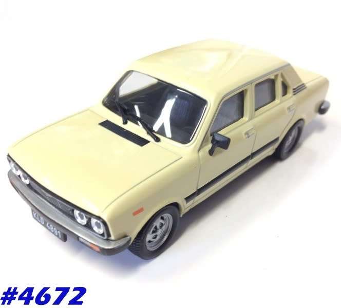 Fiat 132 P 1978 cream 1/43 IXO NEWinBlister  #4672 instant wheels