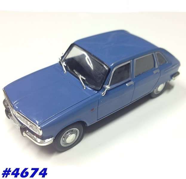 Renault 16 1972 blue 1/43 IXO NEWinBlister  #4674 instant wheels