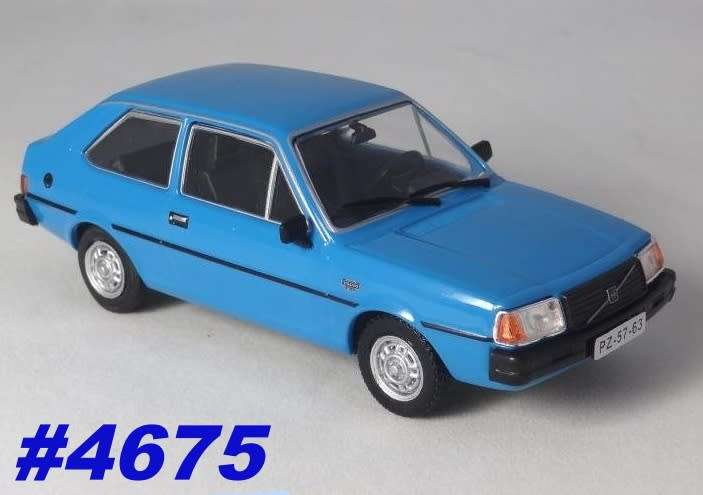 Volvo 343 1987 blue 1/43 IXO NEWinBlister #4675 instant wheels