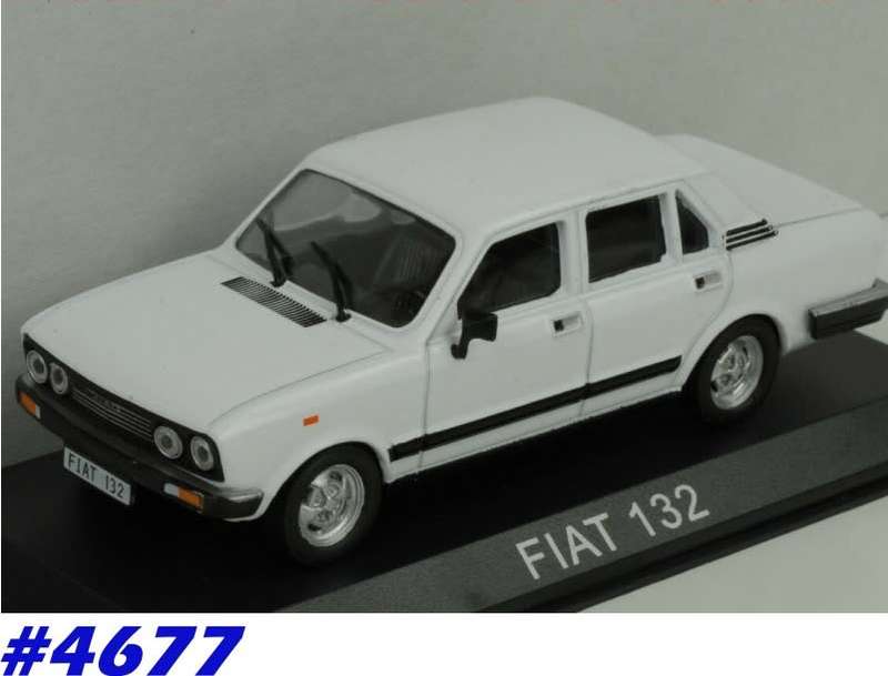 Fiat 132 1978 white 1:43 IXO NEWinBlister  #4677 instant wheels
