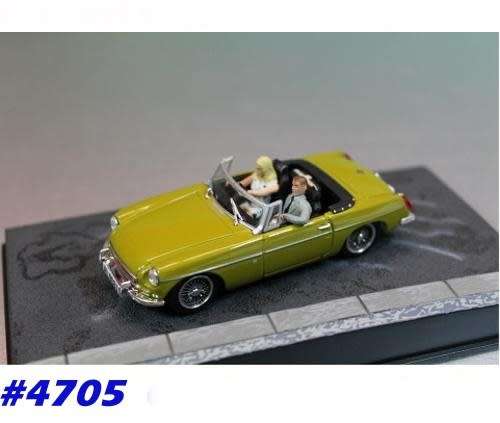MGB JBond 007 Golden Gun 1/43 IXO NEW+boxed  #4705 instant wheels
