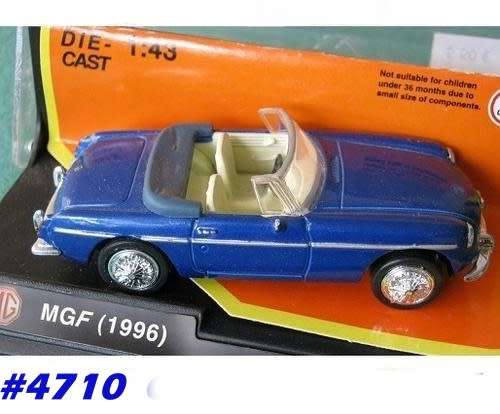 MG F Covertible dk.blue 1/43 NewRay NEW+boxed  #4710 instant wheels