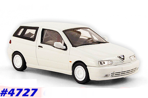 Alfa Romeo 145 CIVT Presentazione 2000 white 1/43 PEGO NEW+boxed  #4727 instant wheels
