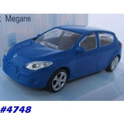 Renault Megane blue 1/43 Mondo Motors NEW+boxed #4748 instant wheels