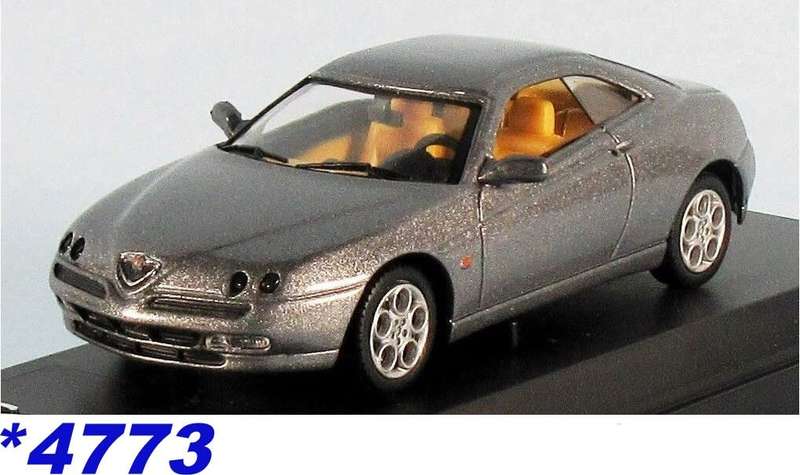 Alfa Romeo GTV 1999 silver-grey-metallic 1:43 Solido NEW+boxed *4773 instant wheels