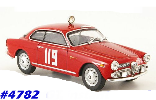 Alfa Romeo Giulietta Sprint Veloce 1962 1/43 IXO NEW+boxed  #4782 instant wheels