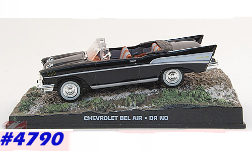 Chevrolet BelAir JBond 007 Dr.No 1/43 IXO NEW+boxed  #4790 instant wheels