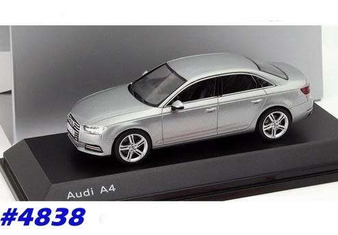 Audi A4 3.2 quattro* V6 2015 1/43 Minichamps NEW+boxed  #4838 instant wheels